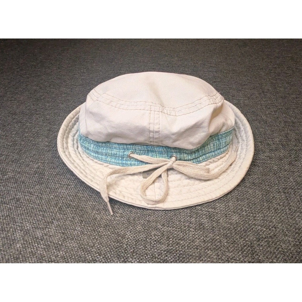 Woolrich Discovery Fedora Drawstring Bucket Hat One Size Adult Boonie White Blue